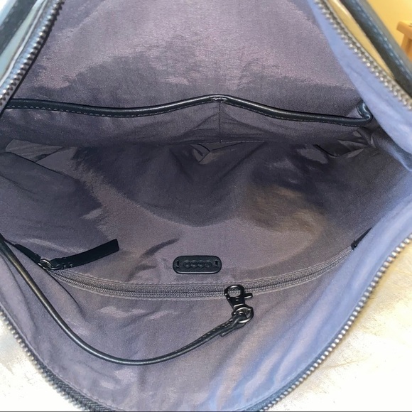 Ecco Black Leather Tote Bag - Picture 7 of 13